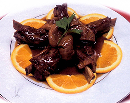 無花果排骨(スペアリブといちぢくの紹興酒煮込み)