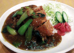 中華風あんかけカツカレー