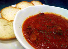 牛スジのトマト煮込み